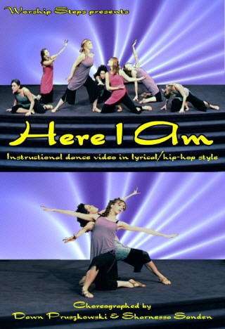 Here I Am - Lyrical / Hip Hop Praise dance instruction Video